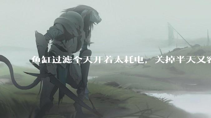 鱼缸过滤全天开着太耗电，关掉半天又容易水浑，有什么好办法？